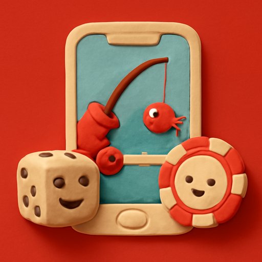 bd75 Cannon Fishing home screen on mobile